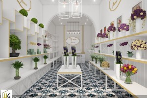 Thiết kế shop hoa và những mẫu đẹp nhất